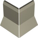 Плинтус Winckelmans 100TE0GRP Angle EXT PAR PALE GREY GRP 10x10