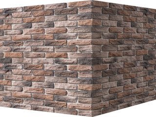 Искусственный камень White Hills 316-75 Брюгге брик угол 8x19x6.5