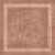 Декоративная вставка Versace 0021529 Corner Velvet Rust Nat Rett 15x15