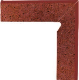 Плинтус Paradyz Taurus Brown Цоколь правый (B+A)30х8,1