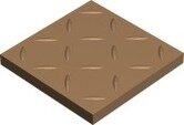 Ступень Winckelmans 100CA0R10RSV cx.10 RELIEF R10 OLD PINK RSV 10x10
