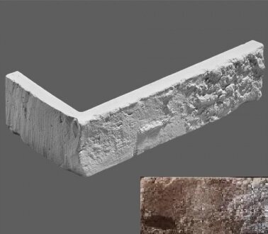 Искусственный камень Leonardo Stone Угловой элемент Прованс 465 23,5/11x6,5x1,6
