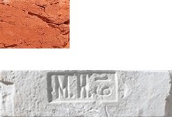 Leonardo Stone Декоративный кирпич Штамп Орлеан 411 25-28x7-8x1,7