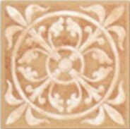 Декоративная вставка Kerama Marazzi D1294/SG1550 Сонет карамель 4.7x4.7