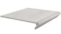 Kerama Marazzi SG173900NGTF Ступень фронтальная Корредо серый светлый матовый 40,2x34x0,8