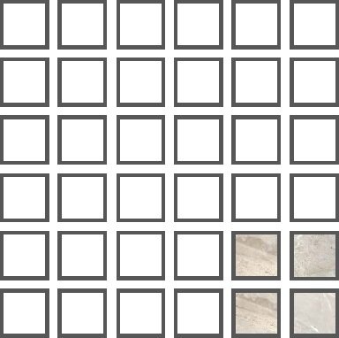 Мозаика Serapool AB55 Antique Beige 5х5