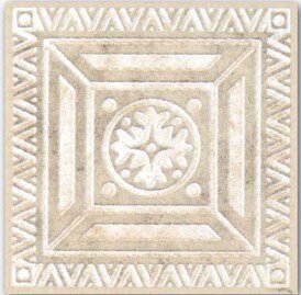 Декоративная вставка Kerama Marazzi A1294/SG1550 Сонет беж 4.7x4.7