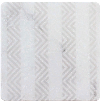Декор Stone4Home WHITE MARBLE Motif №8 10X10