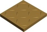 Ступень Winckelmans 100CA0R10JAU cx.10 RELIEF R10 YELLOW JAU 10x10