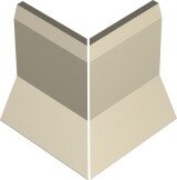 Плинтус Winckelmans 100TE0BAU Angle EXT PAR WHITE BAU 10x10