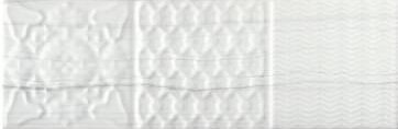 Плитка Monopole Belvedere Relieve Blanco 10x30