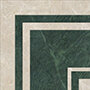 Декоративная вставка Marmocer PJD-SDPH082 82 Waterjet Border Brandenburg Green 12х12