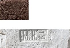 Leonardo Stone Декоративный кирпич Штамп Орлеан 443 25-28x7-8x1,7