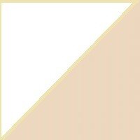 Декоративная вставка Top Cer TR1/2D04-1CH Caramel Half Dot Triangles 2,5х2,5