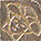 Декоративная вставка Versace 240397 MARBLE TOZZETTO MEDUSA MARRON SAB 2,7x2,7