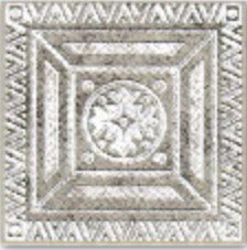 Декоративная вставка Kerama Marazzi B1294/SG1602 Сонет серый 4.7x4.7