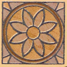 Kerama Marazzi Платан Вставка W004/3274 7,2х7,2