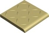 Ступень Winckelmans 1001B0RCOG BR10 REL COGNAC COG 10x10