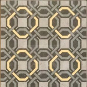 Керамогранит Novabell DEC 227K Cementine Color Mix Rettificato 20x20