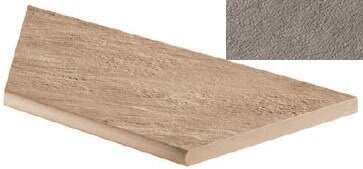 Керамогранит Атлас Конкорд Россия 620090000309 Cliff Grigio Round Angolo Sx 30x60