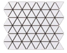 Мозаика Bonaparte Reno White matt 25.2x29.1