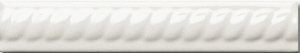Бордюр Adex ADNE5157 Trenza PB Blanco 2.5х15