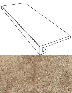 Ступень Gardenia Orchidea 76083 GRADONE NOCE 32x80
