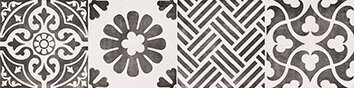 LB-Ceramics 7303-0002 (6903-0042) Винтаж Вуд Бордюр 7,5х30