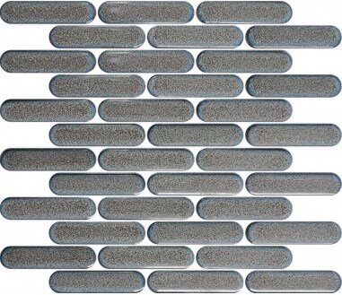 Мозаика NSmosaic R-342 керамика глянцевая (2,3*9,8) 30*30
