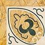 Декоративная вставка Marmocer PJD-SDPH064 64 Waterjet Border (Marguerite) 23x23