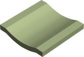 Керамогранит Winckelmans 100CH0PIS Channel PISTACHE PIS 10x10