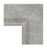 Бордюр Serapool Внутренний угол 90° Pool Garden Grey Handle 30x30