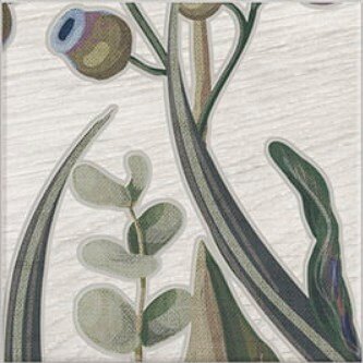 Декор Mainzu Decor Blue Leaves 20x20
