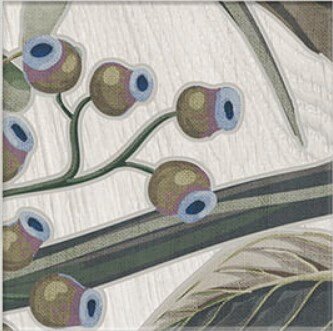 Декор Mainzu Decor Blue Leaves 20x20
