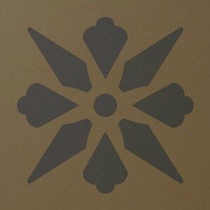 Декор Winckelmans 150N006D005 Decor Enc 06 Fleur 05 (ANT,CAFI) 15x15