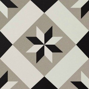 Декор Winckelmans 150N505D002 Decor Seville 02 (BAS, NOI, GRP) 15x15