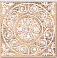 Декоративная вставка Kerama Marazzi C1294/SG1550 Сонет песочный 4.7x4.7