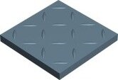 Ступень Winckelmans 100CA0R10BEU cx.10 RELIEF R10 BLUE BEU 10x10