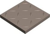 Ступень Winckelmans 100CA0R10PAR cx.10 RELIEF R10 PARME PAR 10x10