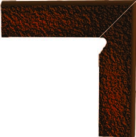 Плинтус Paradyz Cloud Brown Duro Цоколь правый (B+A)30х8,1