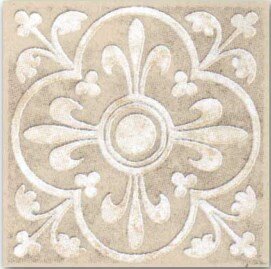 Декоративная вставка Kerama Marazzi A1294/SG1550 Сонет беж 4.7x4.7