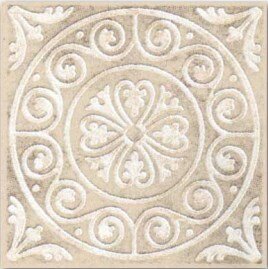 Декоративная вставка Kerama Marazzi A1294/SG1550 Сонет беж 4.7x4.7
