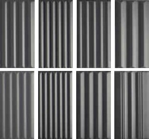 Плитка 41ZERO42 4100324 WigWag Black 7,5x15