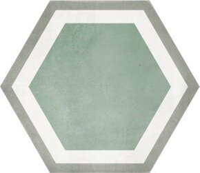 Керамогранит Durstone SIX Cementine Pisa Aqua 23x27