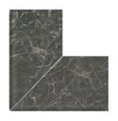 Бордюр Serapool Наружный угол 90° Oasis Verde Flat Handle 25x25