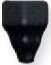 Декоративная вставка Adex ADNE5441 ANGULO EXTERIOR CORNISA CLASICA NEGRO 3.5X15