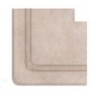 Бордюр Serapool Наружный угол закругленный Pool Garden Beige Handle 30x30