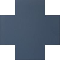 Керамогранит Winckelmans 070CRBEF Cross 7 Dark Blue BEF 7x7