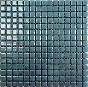 Мозаика Keramissimo SP25-2008 Моноколор голубой перламутровый 31.5x31.5