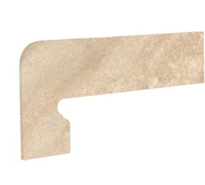 Плинтус Exagres ZANQUIN FIORENTINO PETRA OCRE IZDA. левый 395x175x7,5